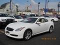 2009 Moonlight White Infiniti G 37 x Coupe  photo #2