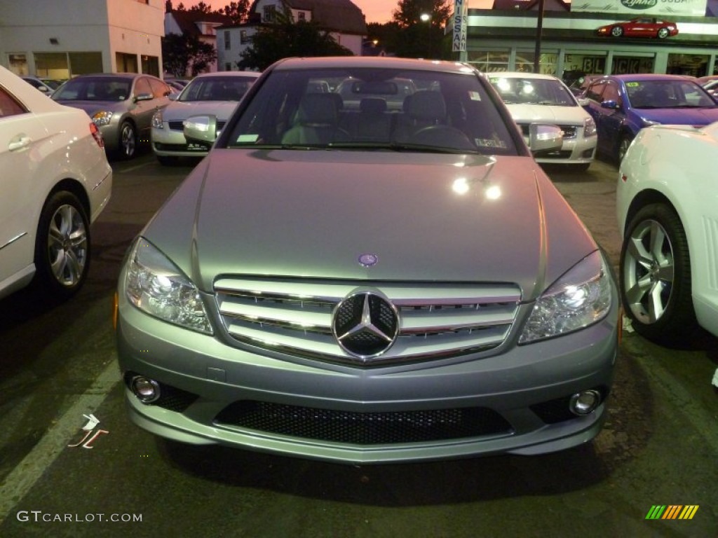 2008 C 300 4Matic Sport - Pewter Metallic / Grey/Black photo #1