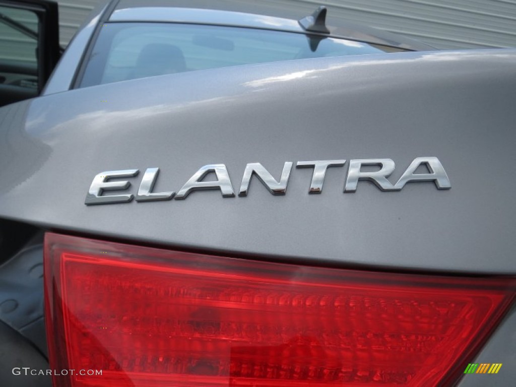 2013 Elantra Limited - Titanium Gray Metallic / Gray photo #13