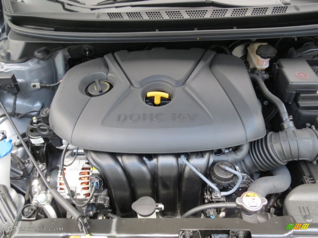 2013 Elantra Limited - Titanium Gray Metallic / Gray photo #16