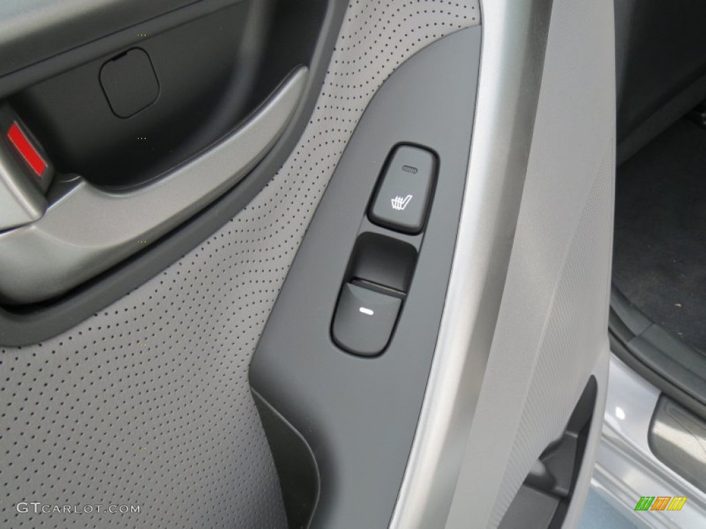 2013 Elantra Limited - Titanium Gray Metallic / Gray photo #19