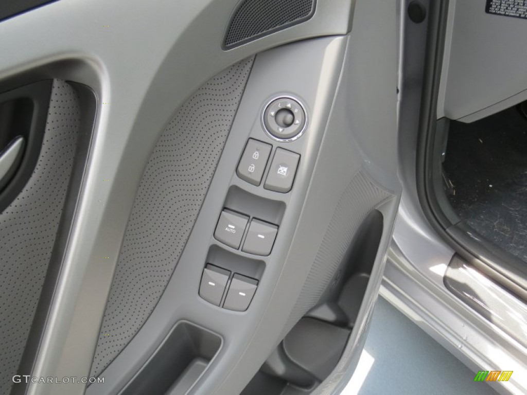 2013 Elantra Limited - Titanium Gray Metallic / Gray photo #22