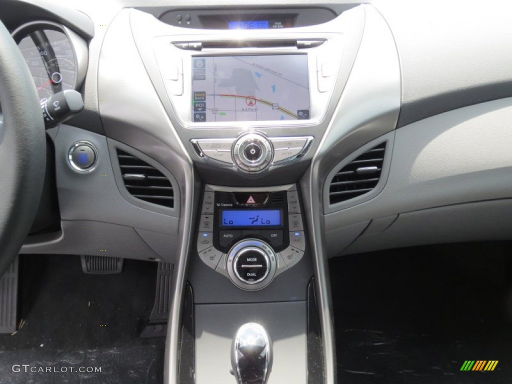 2013 Elantra Limited - Titanium Gray Metallic / Gray photo #27