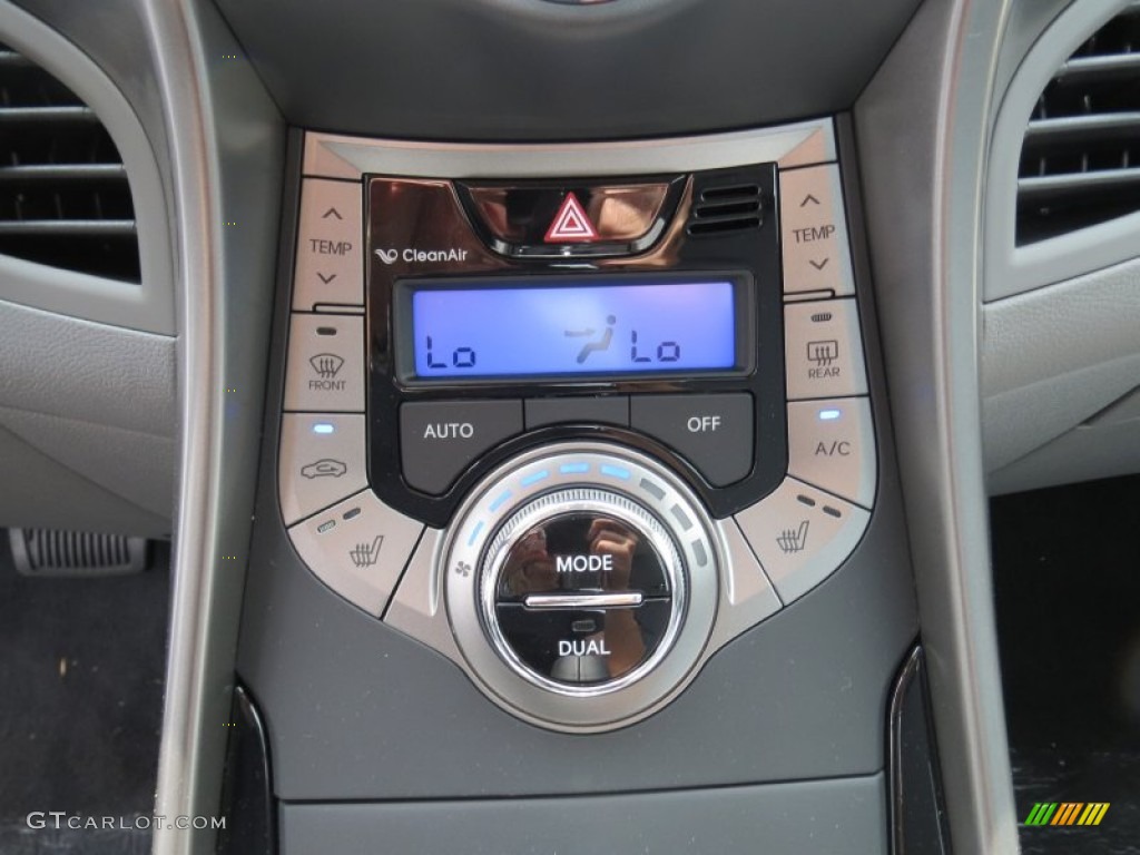 2013 Elantra Limited - Titanium Gray Metallic / Gray photo #29
