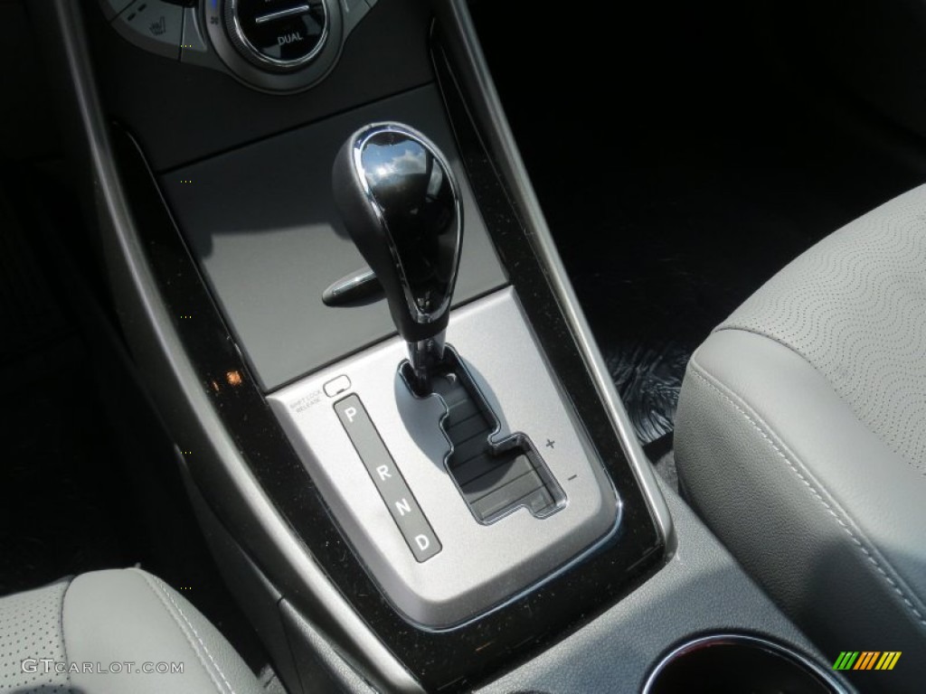 2013 Elantra Limited - Titanium Gray Metallic / Gray photo #30