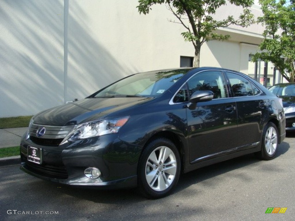 2010 HS 250h Hybrid Premium - Smoky Granite Mica / Gray photo #1