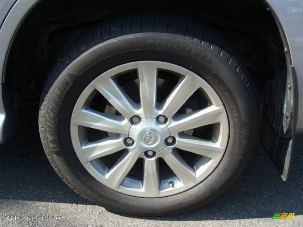 2008 LX 570 - Twilight Gray Metallic / Dark Gray photo #14