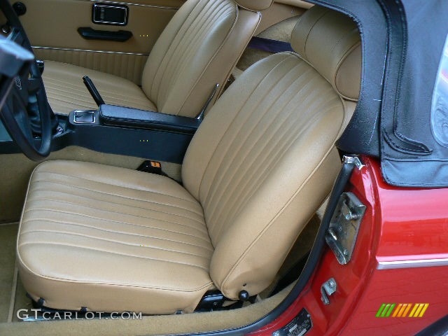 Tan Interior 1978 MG MGB Roadster Standard MGB Roadster Model Photo #691291
