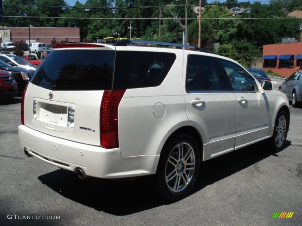 White Diamond Tricoat 2008 Cadillac SRX 4 V6 AWD Exterior Photo #69129875
