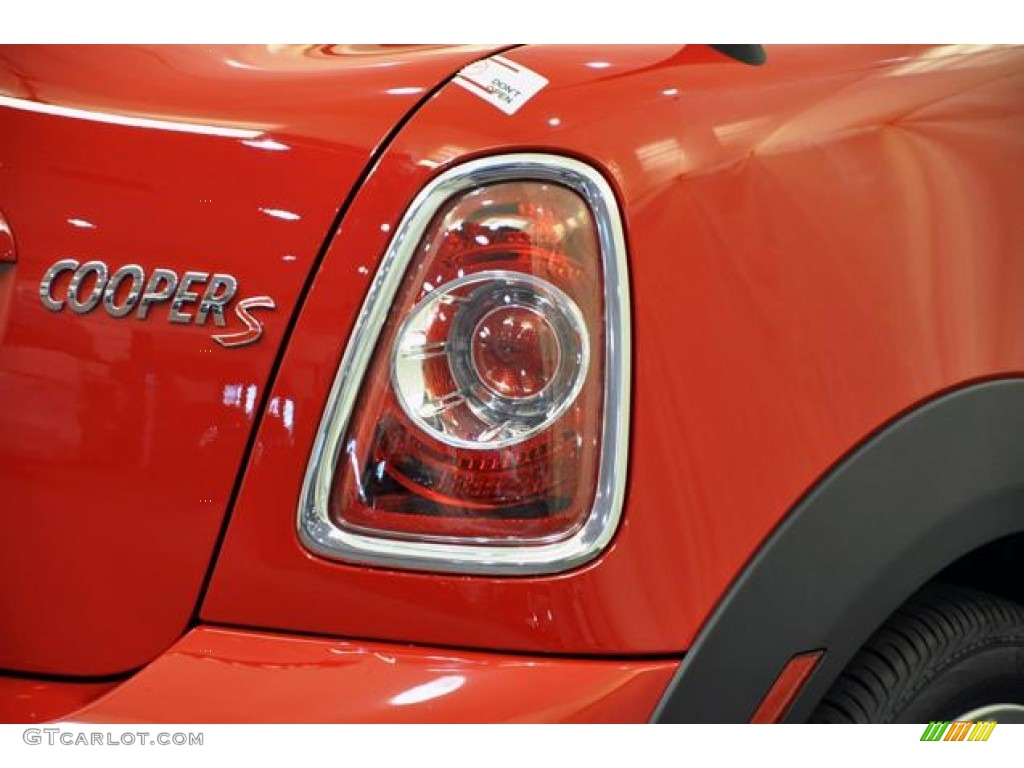 2013 Cooper S Roadster - Chili Red / Carbon Black photo #2