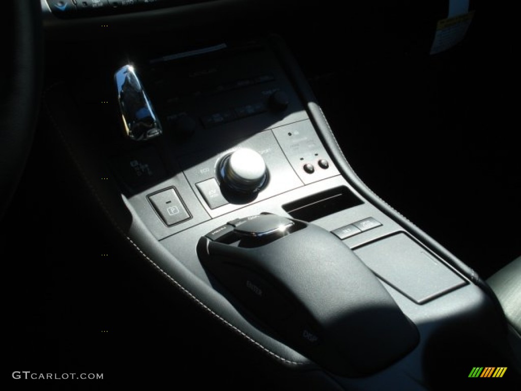 2012 CT 200h Hybrid Premium - Nebula Gray Pearl / Black photo #16