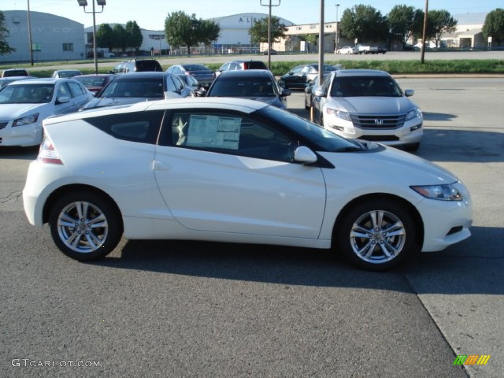Premium White Pearl 2012 Honda CR-Z Sport Hybrid Exterior Photo #69131686