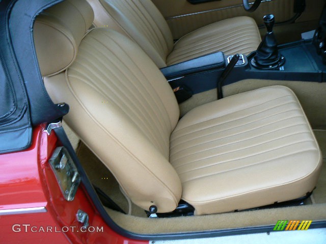 1978 MGB Roadster  - Dark Red / Tan photo #11