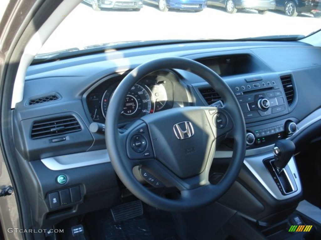 2012 CR-V LX 4WD - Opal Sage Metallic / Black photo #10