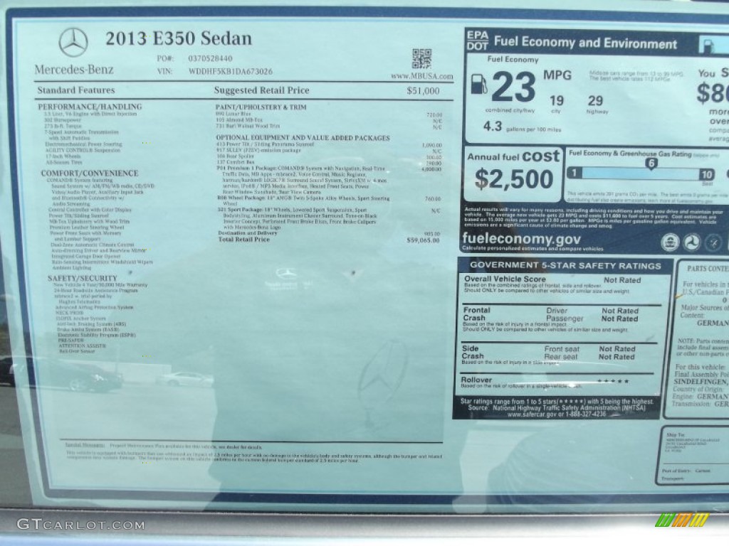 2013 E 350 Sedan - Lunar Blue Metallic / Almond photo #10