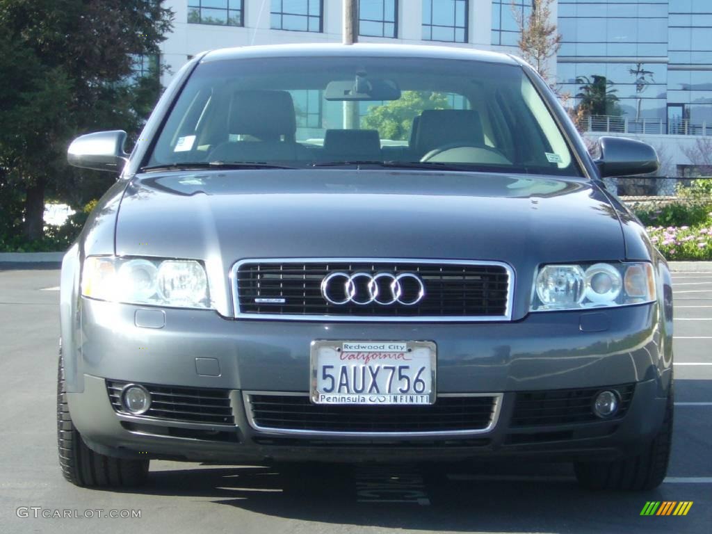 2003 A4 3.0 quattro Sedan - Dolphin Gray Pearl / Beige photo #2