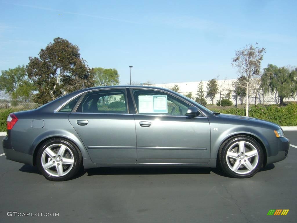 2003 A4 3.0 quattro Sedan - Dolphin Gray Pearl / Beige photo #3