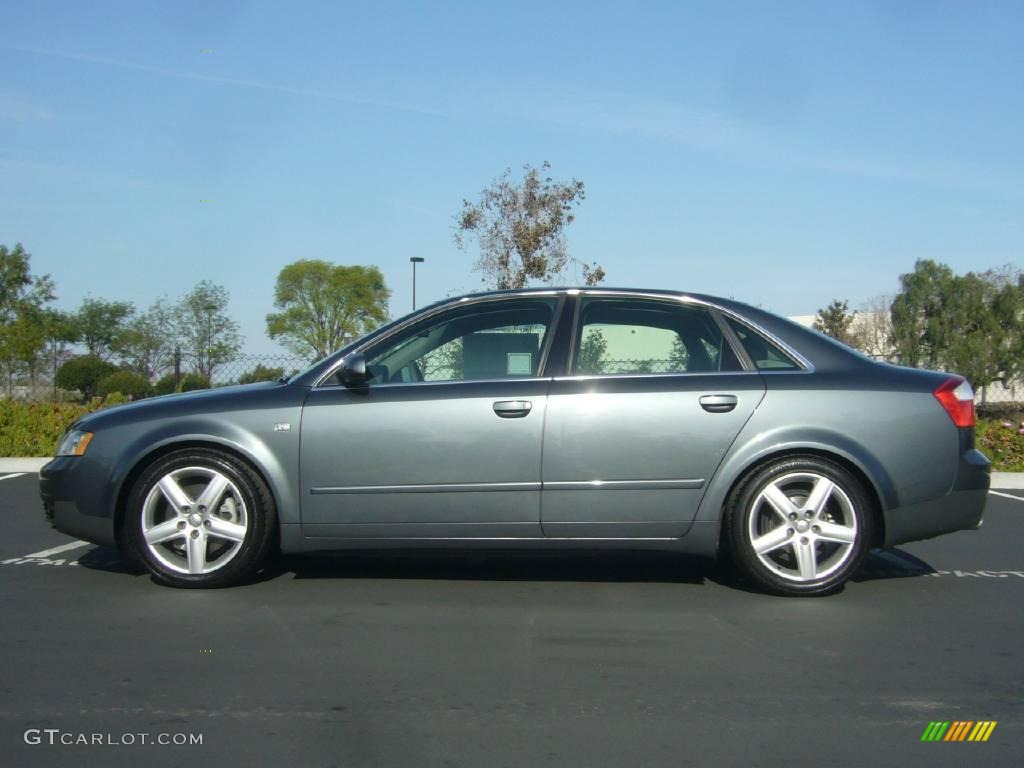 2003 A4 3.0 quattro Sedan - Dolphin Gray Pearl / Beige photo #6