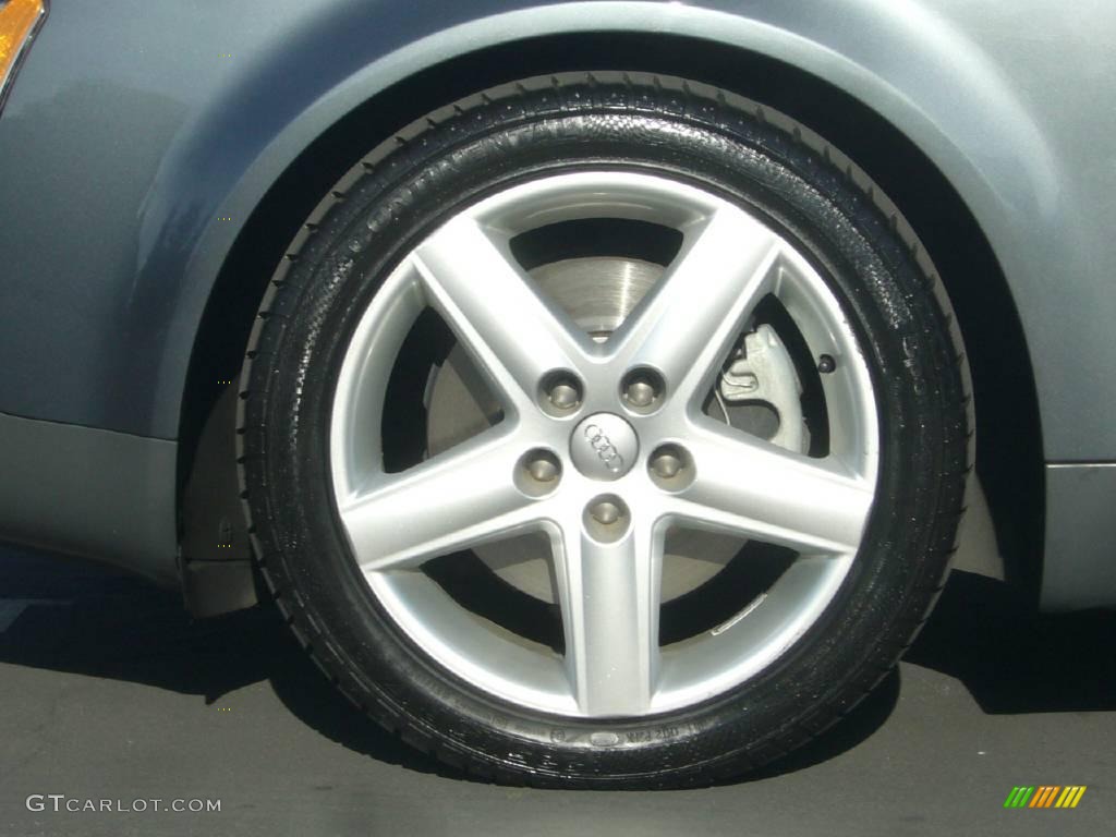 2003 A4 3.0 quattro Sedan - Dolphin Gray Pearl / Beige photo #7