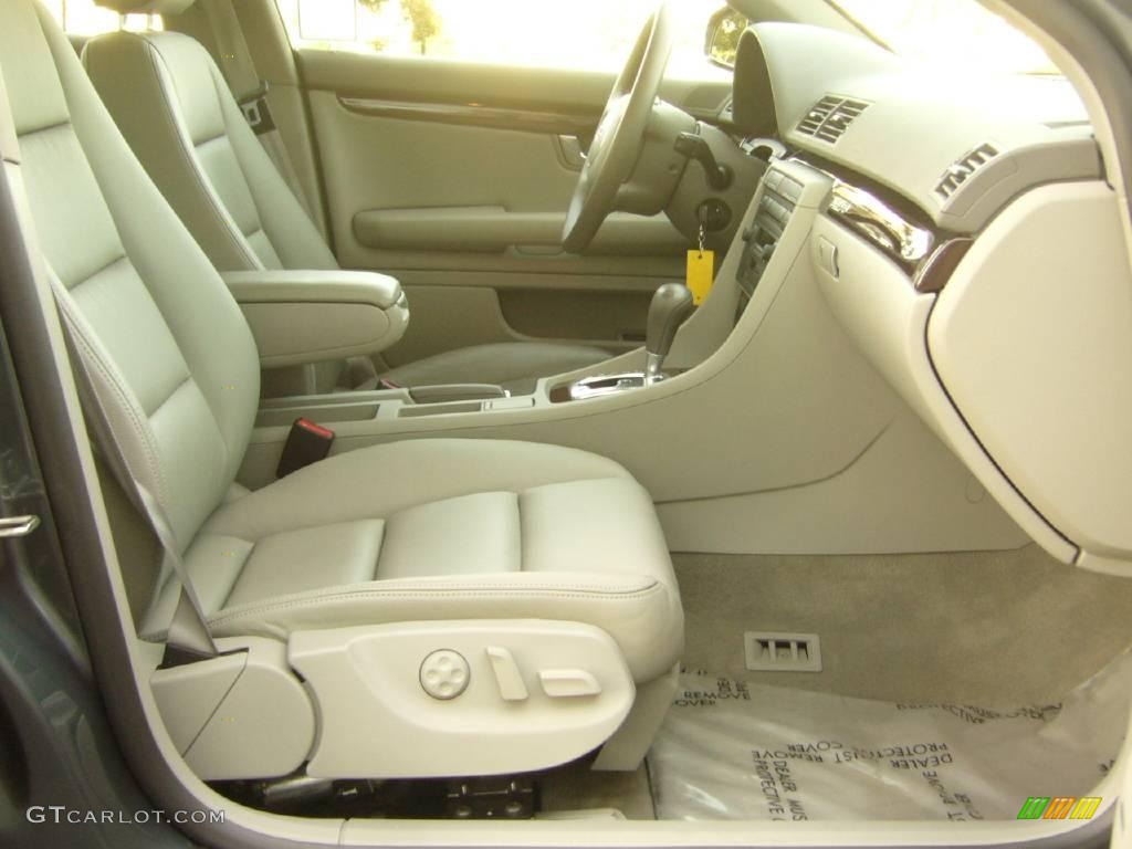2003 A4 3.0 quattro Sedan - Dolphin Gray Pearl / Beige photo #11
