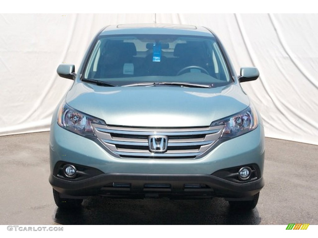 2012 CR-V EX-L - Opal Sage Metallic / Black photo #2