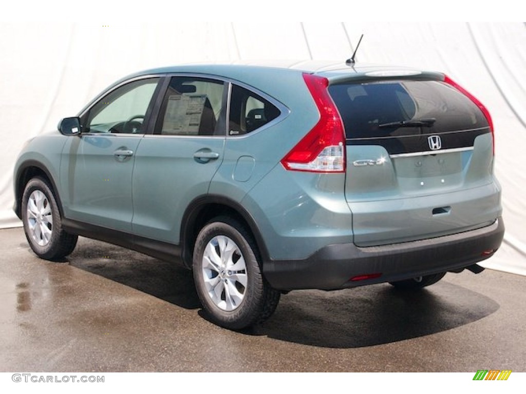 2012 CR-V EX-L - Opal Sage Metallic / Black photo #5