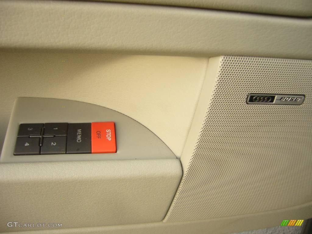 2003 A4 3.0 quattro Sedan - Dolphin Gray Pearl / Beige photo #17