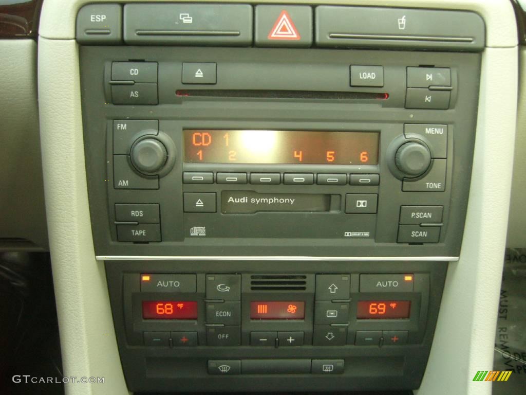 2003 A4 3.0 quattro Sedan - Dolphin Gray Pearl / Beige photo #18