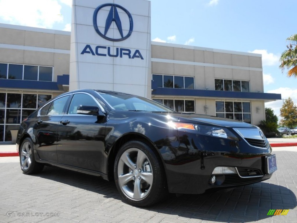 Crystal Black Pearl Acura TL