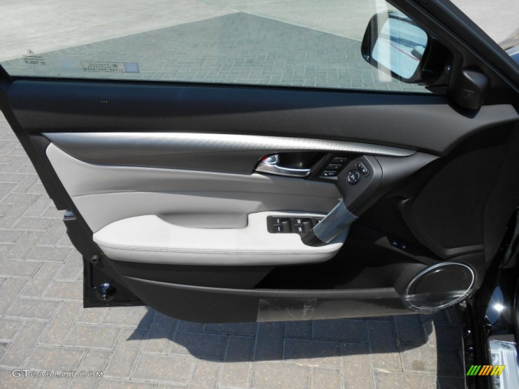 2012 Acura TL 3.7 SH-AWD Advance Taupe Door Panel Photo #69136900