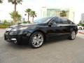 Crystal Black Pearl 2012 Acura TL 3.7 SH-AWD Advance Exterior