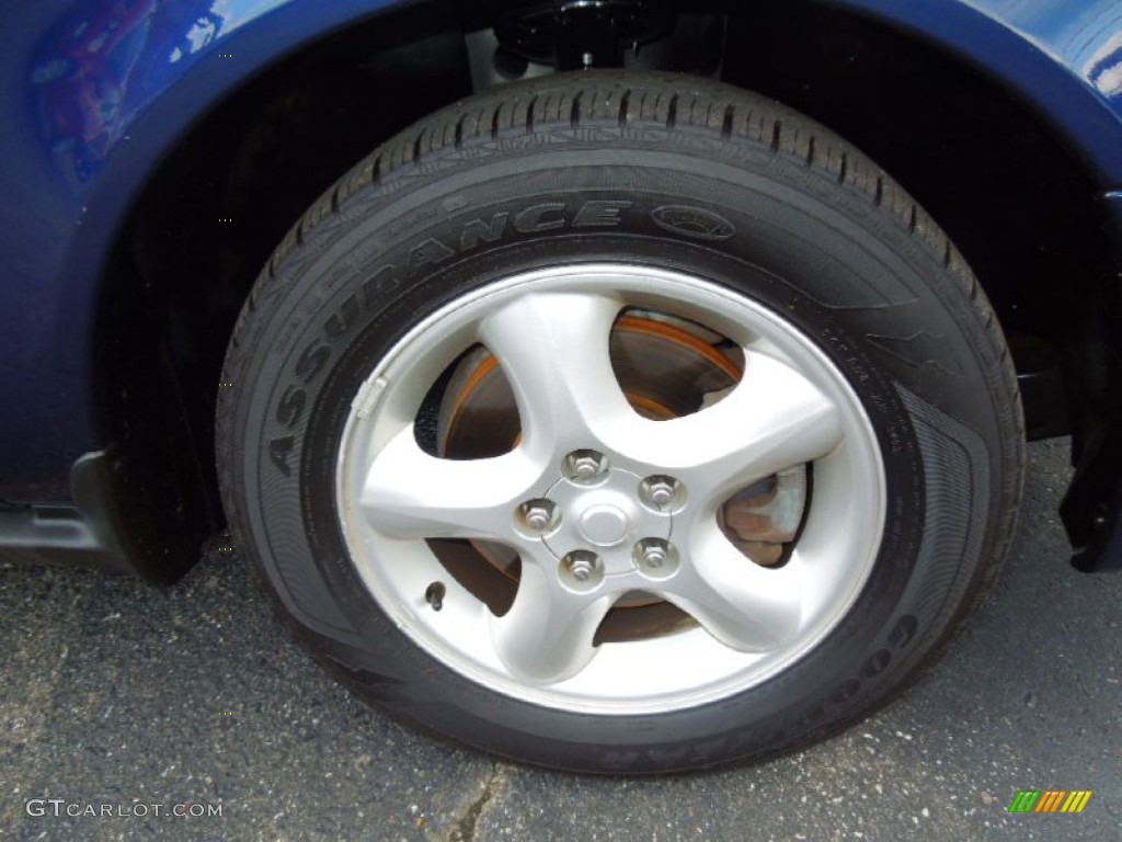 2001 Taurus SE Wagon - Medium Royal Blue Metallic / Medium Graphite photo #23