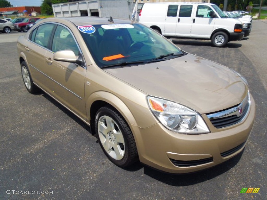 Bronzed Pewter 2008 Saturn Aura XE 3.5 Exterior Photo #69138098