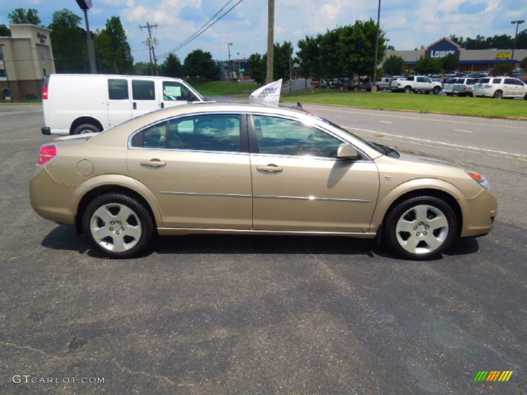 2008 Aura XE 3.5 - Bronzed Pewter / Tan photo #4