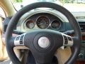 2008 Saturn Aura Tan Interior Steering Wheel Photo