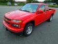 2012 Victory Red Chevrolet Colorado LT Extended Cab  photo #2