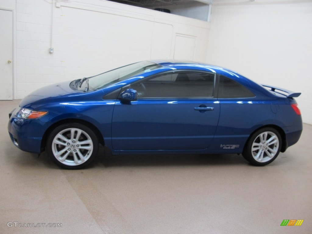 Fiji Blue Pearl 2006 Honda Civic Si Coupe Exterior Photo #69139565