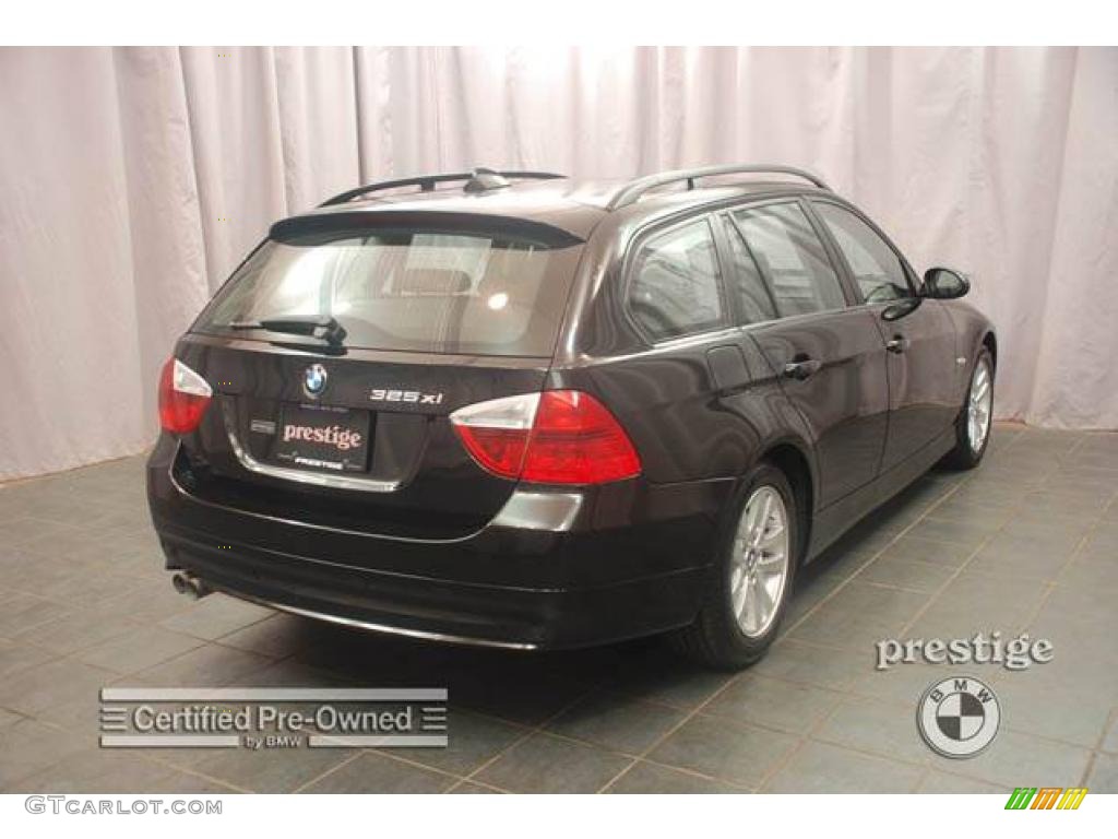 2006 3 Series 325xi Wagon - Jet Black / Black photo #5