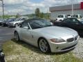 2003 Titanium Silver Metallic BMW Z4 3.0i Roadster  photo #2