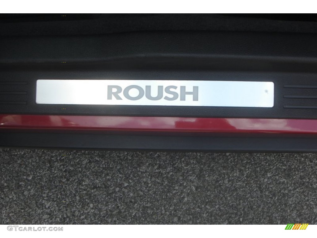 2011 Mustang Roush Stage 2 Coupe - Red Candy Metallic / Charcoal Black photo #21