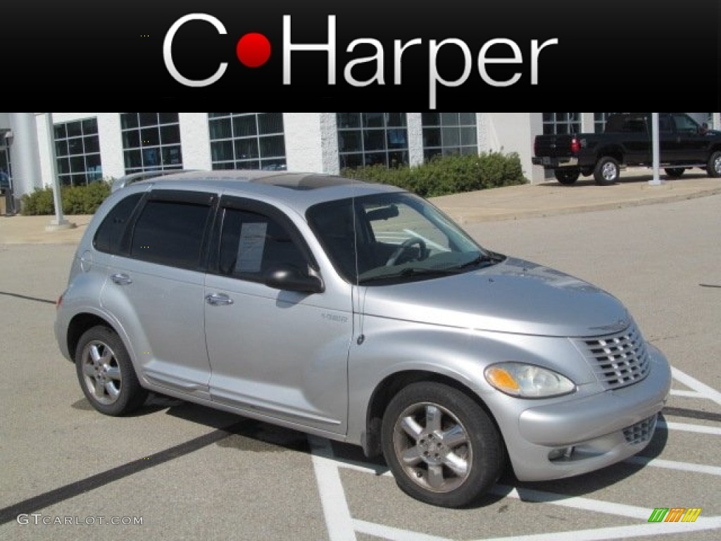 2004 PT Cruiser Limited Turbo - Bright Silver Metallic / Dark Slate Gray photo #1