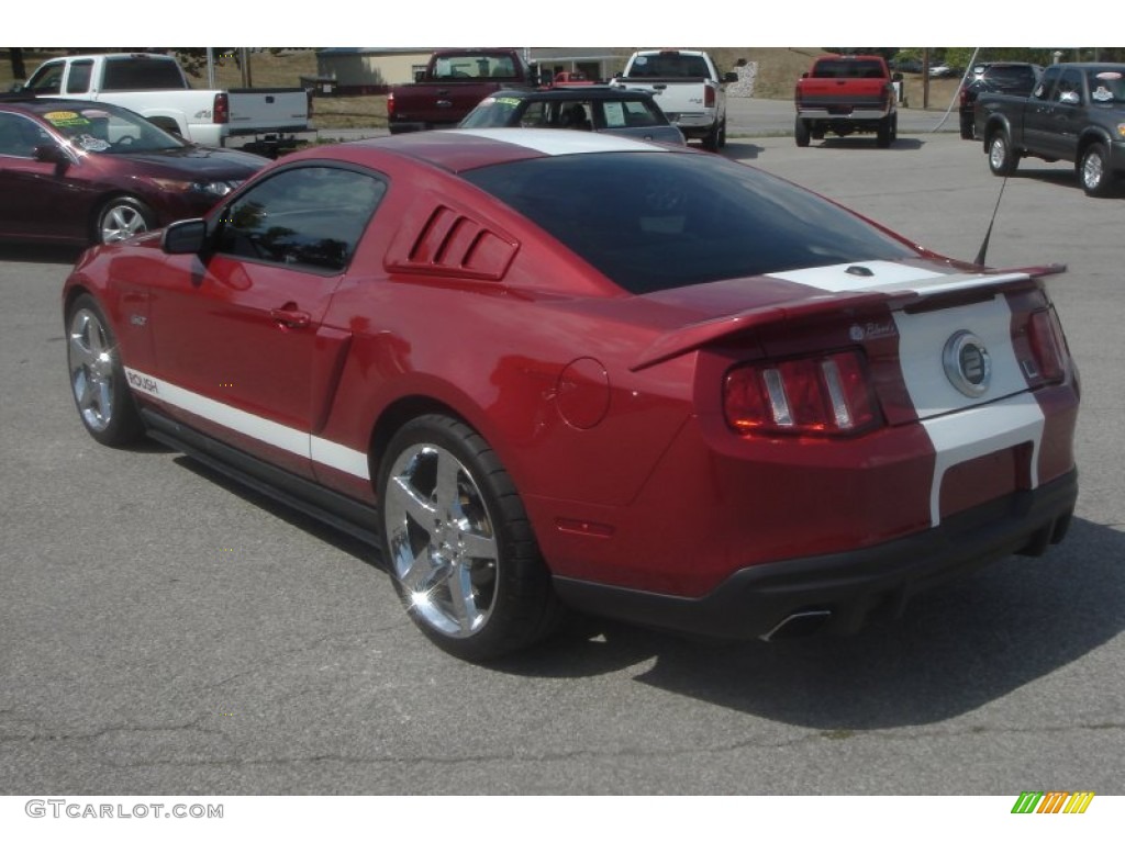 2011 Mustang Roush Stage 2 Coupe - Red Candy Metallic / Charcoal Black photo #51