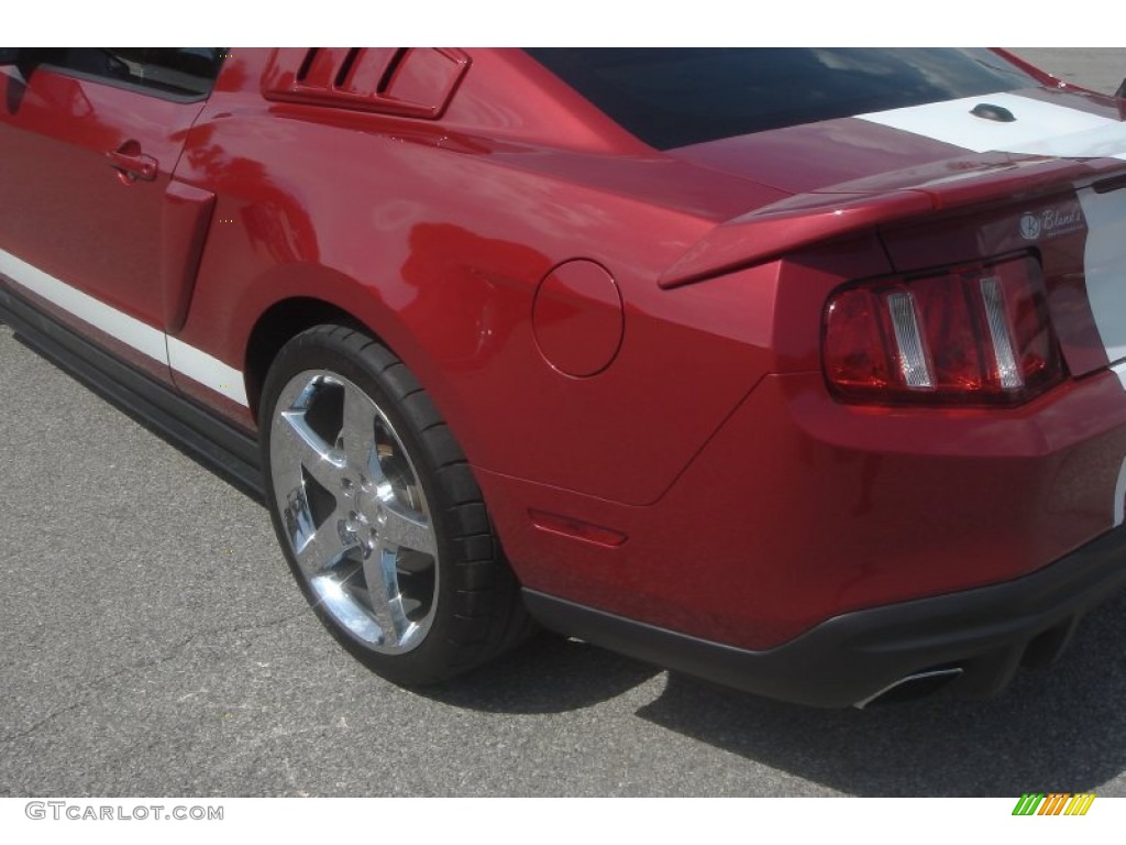 2011 Mustang Roush Stage 2 Coupe - Red Candy Metallic / Charcoal Black photo #52