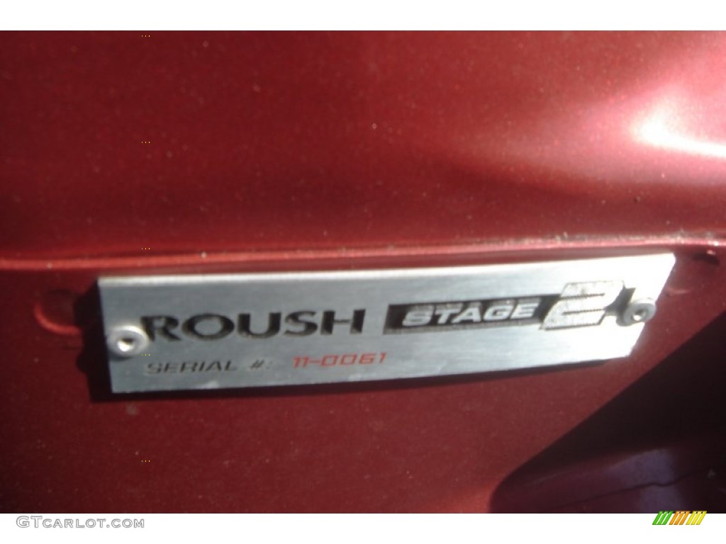 2011 Ford Mustang Roush Stage 2 Coupe Info Tag Photo #69141101
