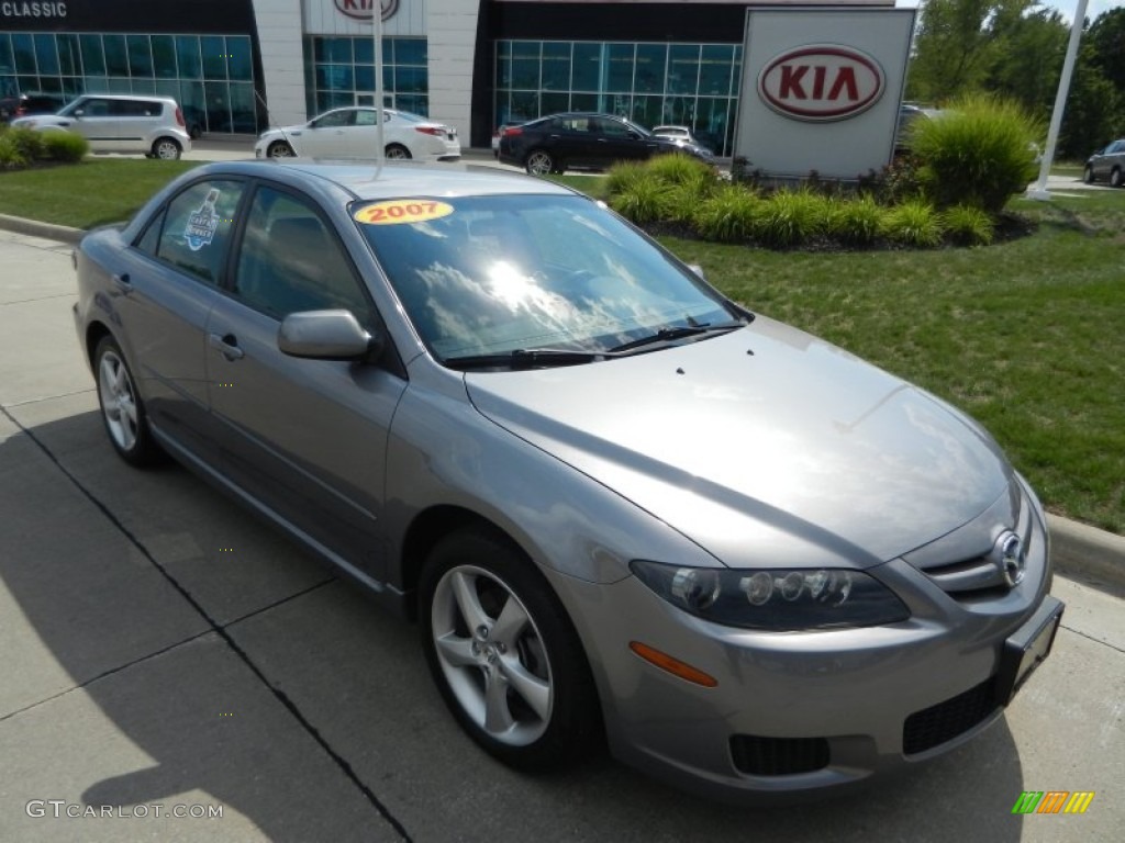 2007 MAZDA6 i Touring Sedan - Titanium Gray Metallic / Black photo #1