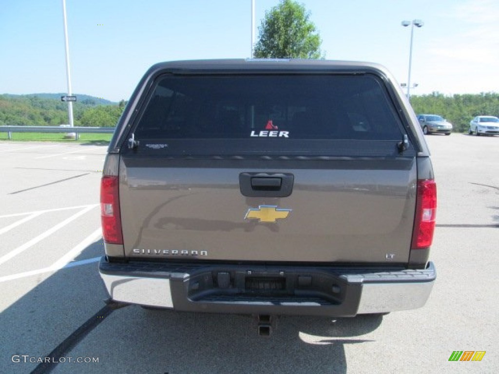 2008 Silverado 1500 LT Extended Cab 4x4 - Desert Brown Metallic / Ebony photo #9