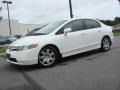 Taffeta White - Civic LX Sedan Photo No. 2