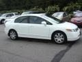 Taffeta White - Civic LX Sedan Photo No. 6