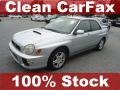 Platinum Silver Metallic 2002 Subaru Impreza WRX Sedan