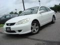 2004 Taffeta White Honda Civic EX Coupe  photo #1